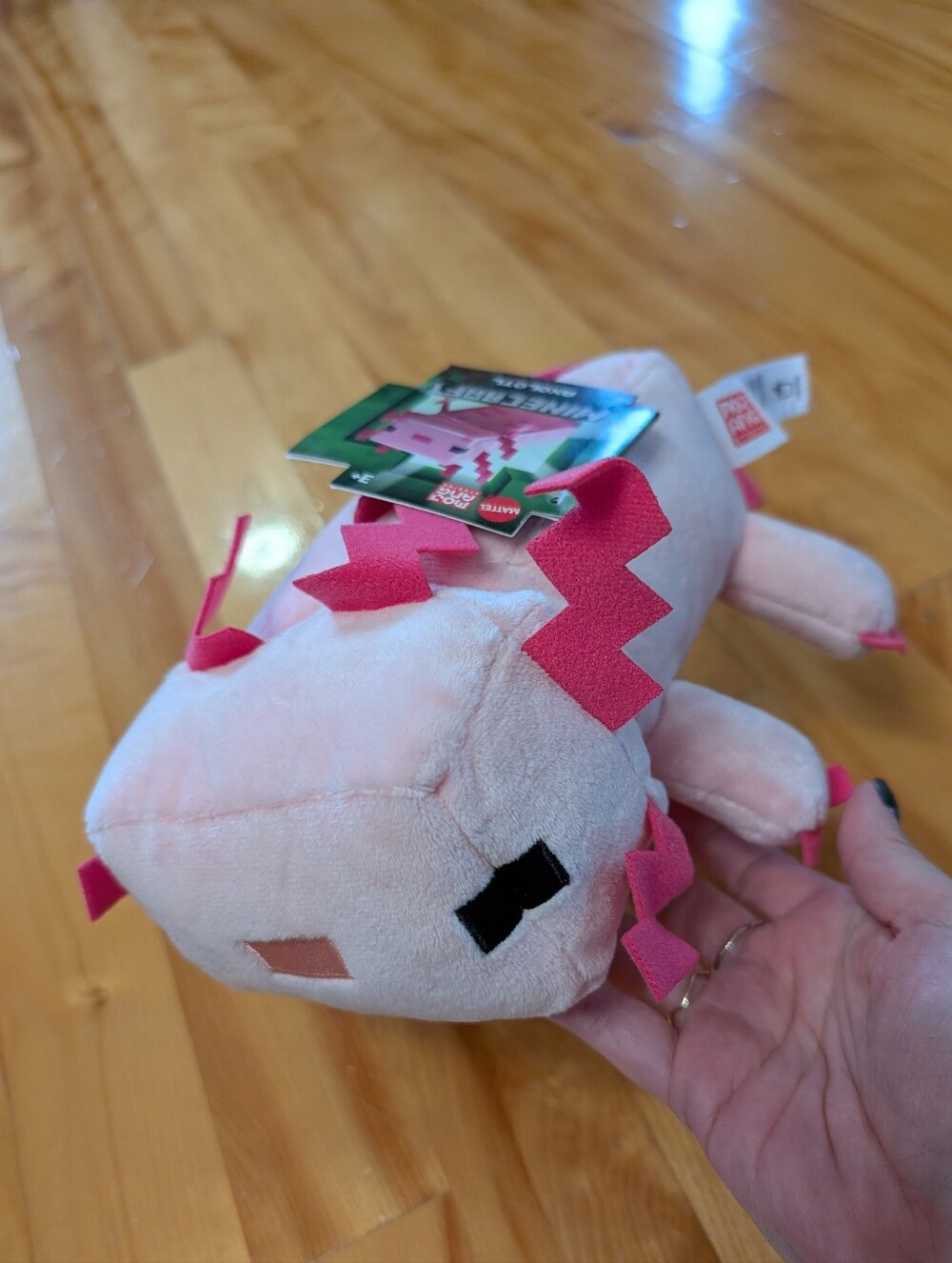Minecraft Axolotl Plush - New
